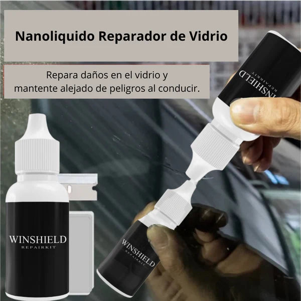 Nanoliquido Reparador de Vidrio🔥🤩