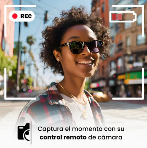 Lentes Inteligentes táctil - Escucha música, llamadas, toma fotos...